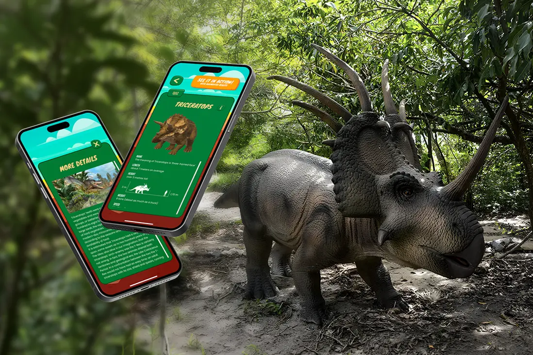Alchymist Prehistoric Park APP portfolio